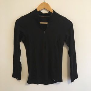 Patagonia Thermal Weight Merino Wool Zip Neck